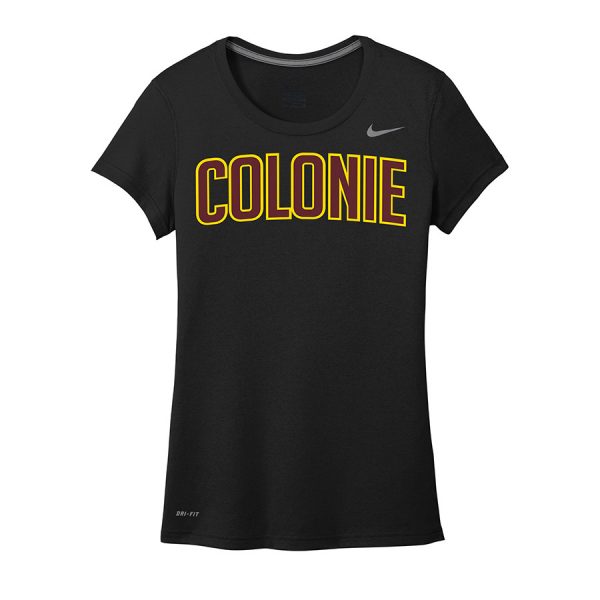 Black Colonie Ladies Nike Legend Tee