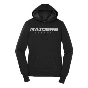 Black Raiders South Colonie Ladies Sport-Tek Pullover Hooded Sweatshirt