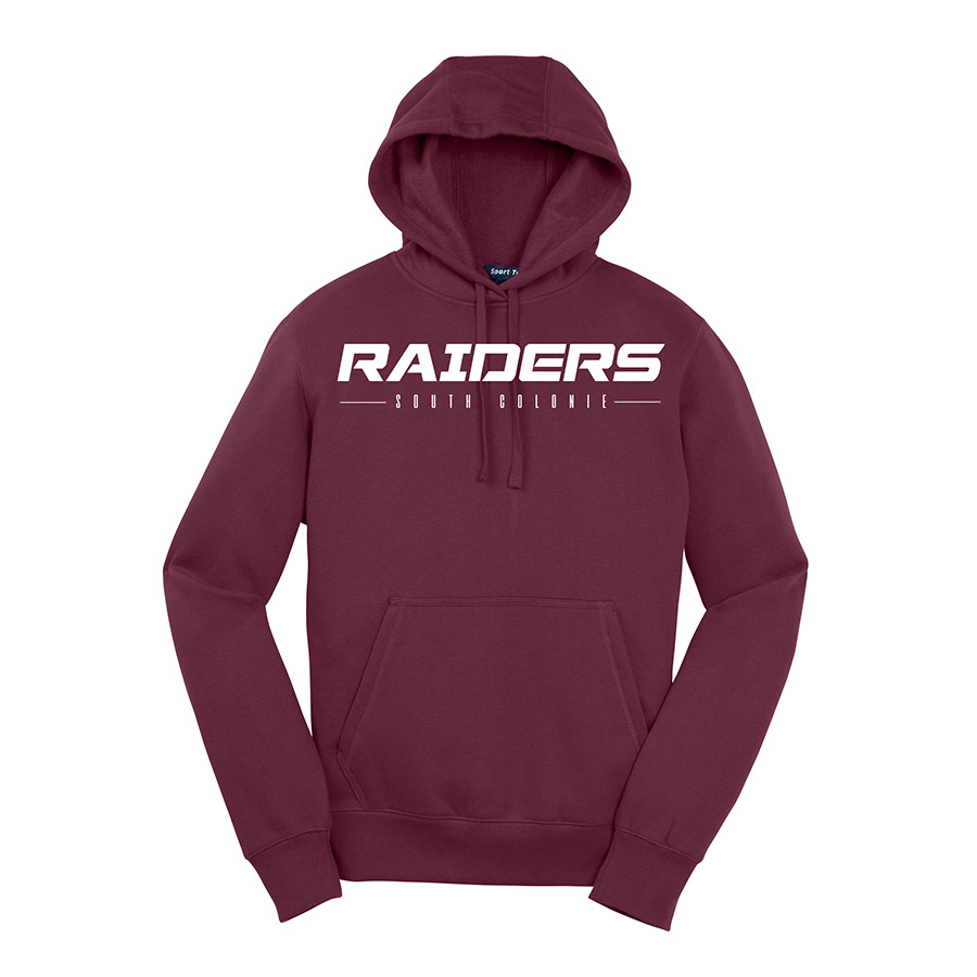 Maroon Raiders South Colonie Sport-Tek Pullover Hooded Sweatshirt