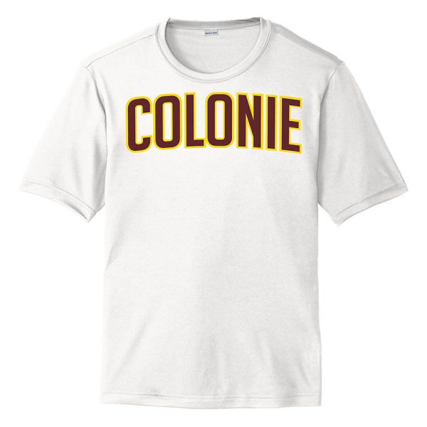 White Colonie Performance Cooling Tee