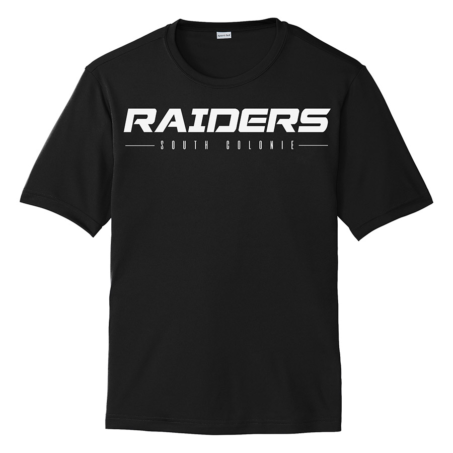 Black Raiders South Colonie Youth Performance Cooling Tee