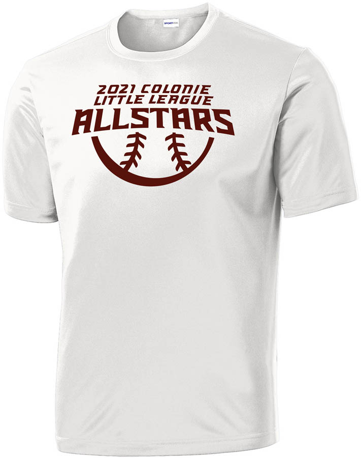 2021 AllStars Short Sleeve DriFit Shirt White