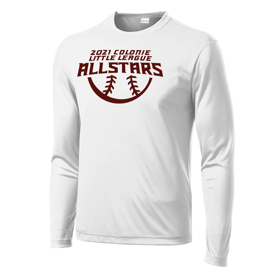 2021 AllStars Long Sleeve DriFit Shirt White