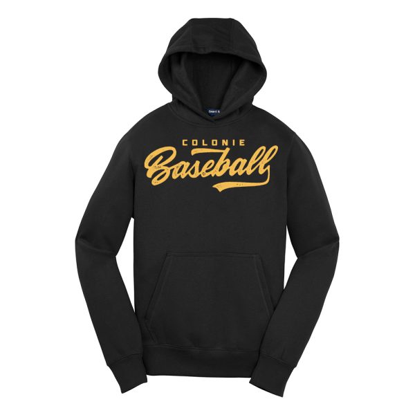 Dugout Youth Pullover Hooded Sweatshirt Black